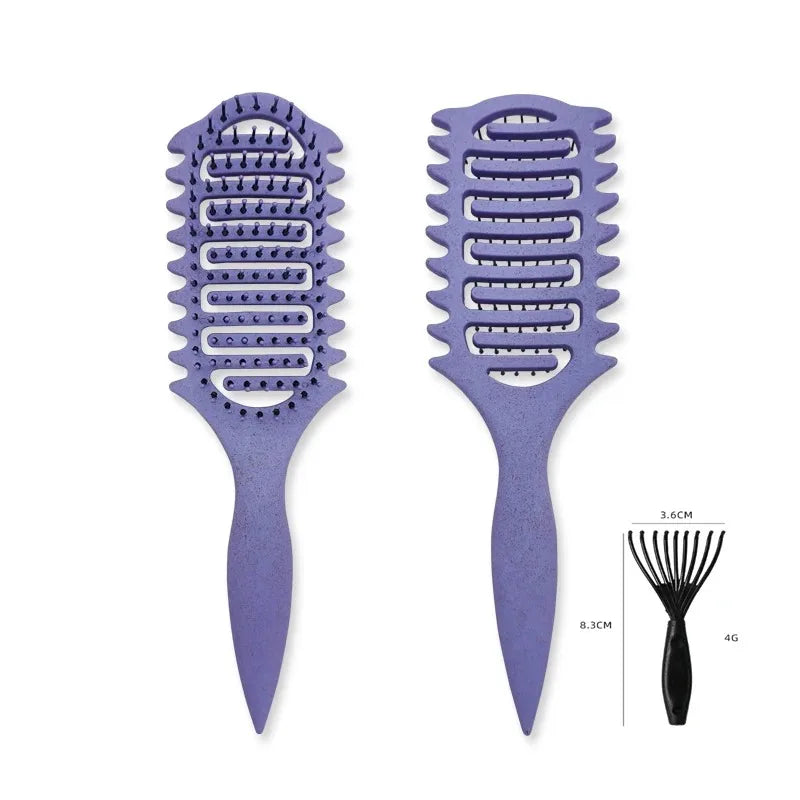 Brosse cheveux bouclés