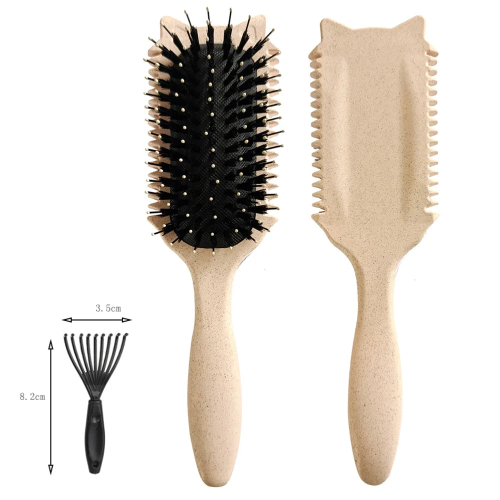 Brosse cheveux bouclés