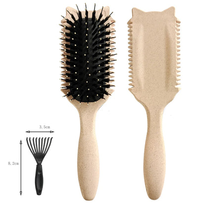 Brosse cheveux bouclés
