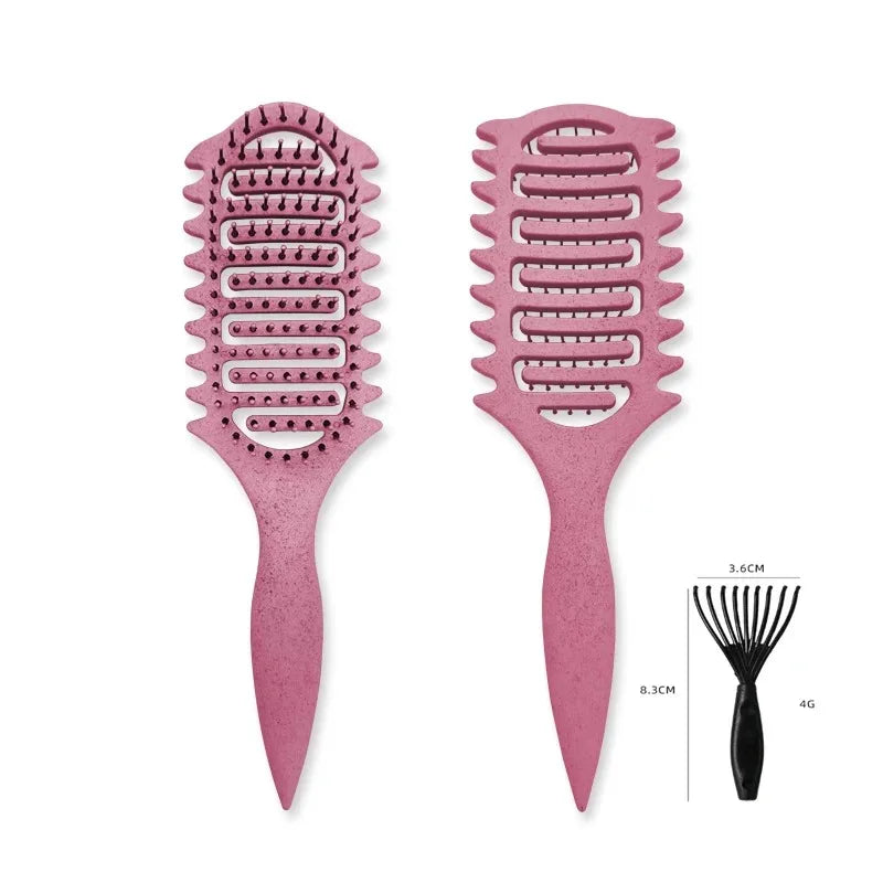 Brosse cheveux bouclés