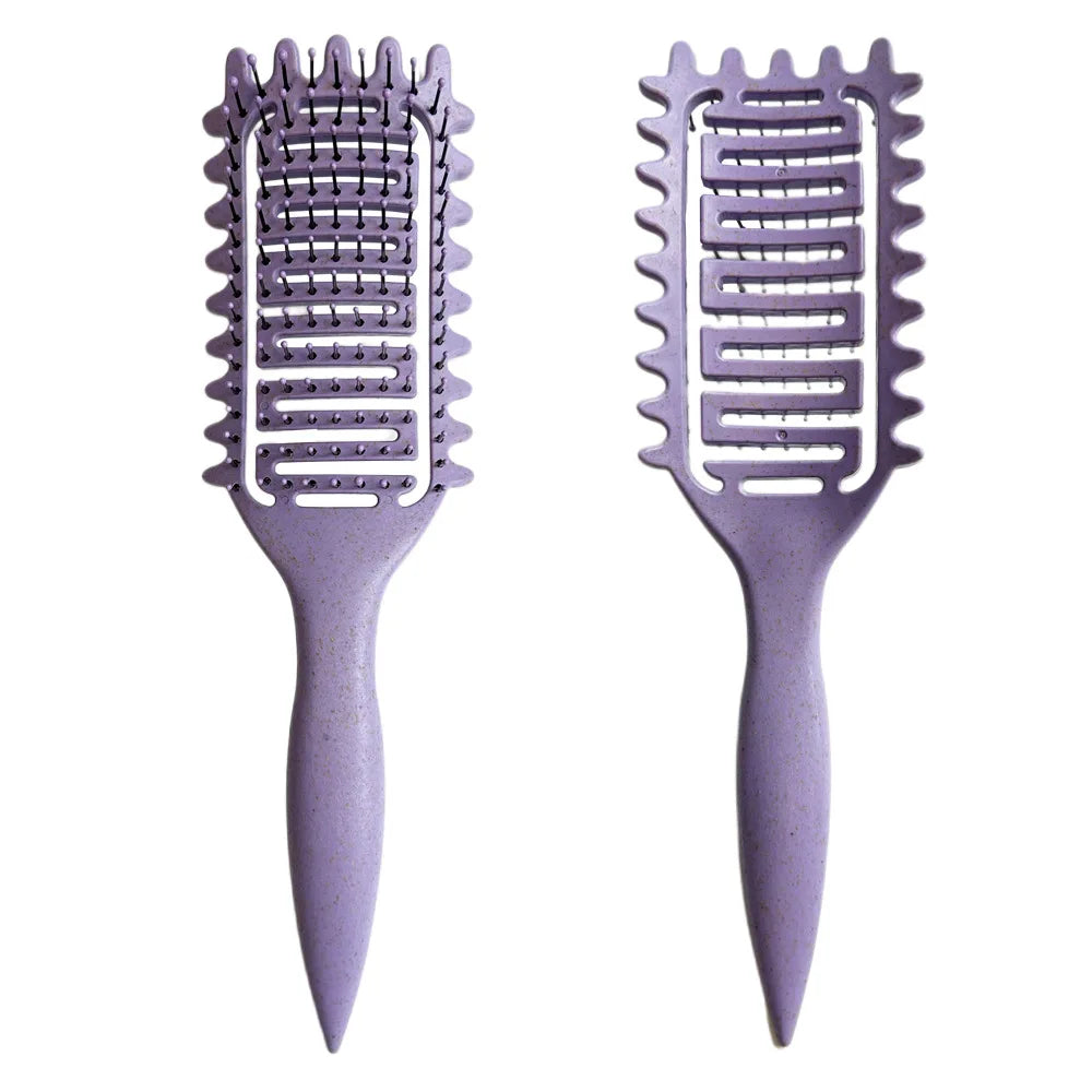 Brosse cheveux bouclés