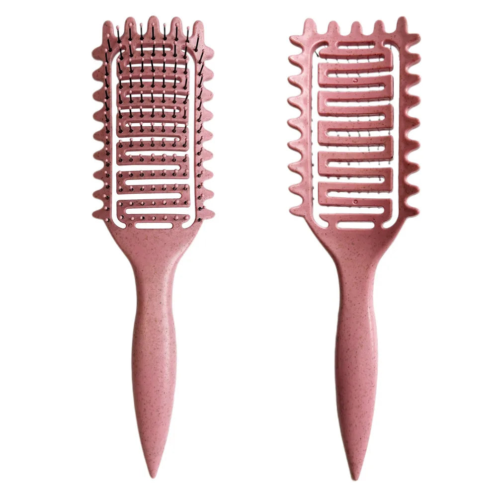Brosse cheveux bouclés