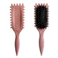 Brosse cheveux bouclés