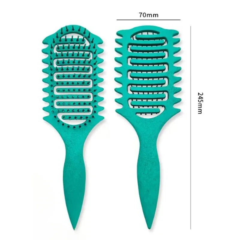 Brosse cheveux bouclés